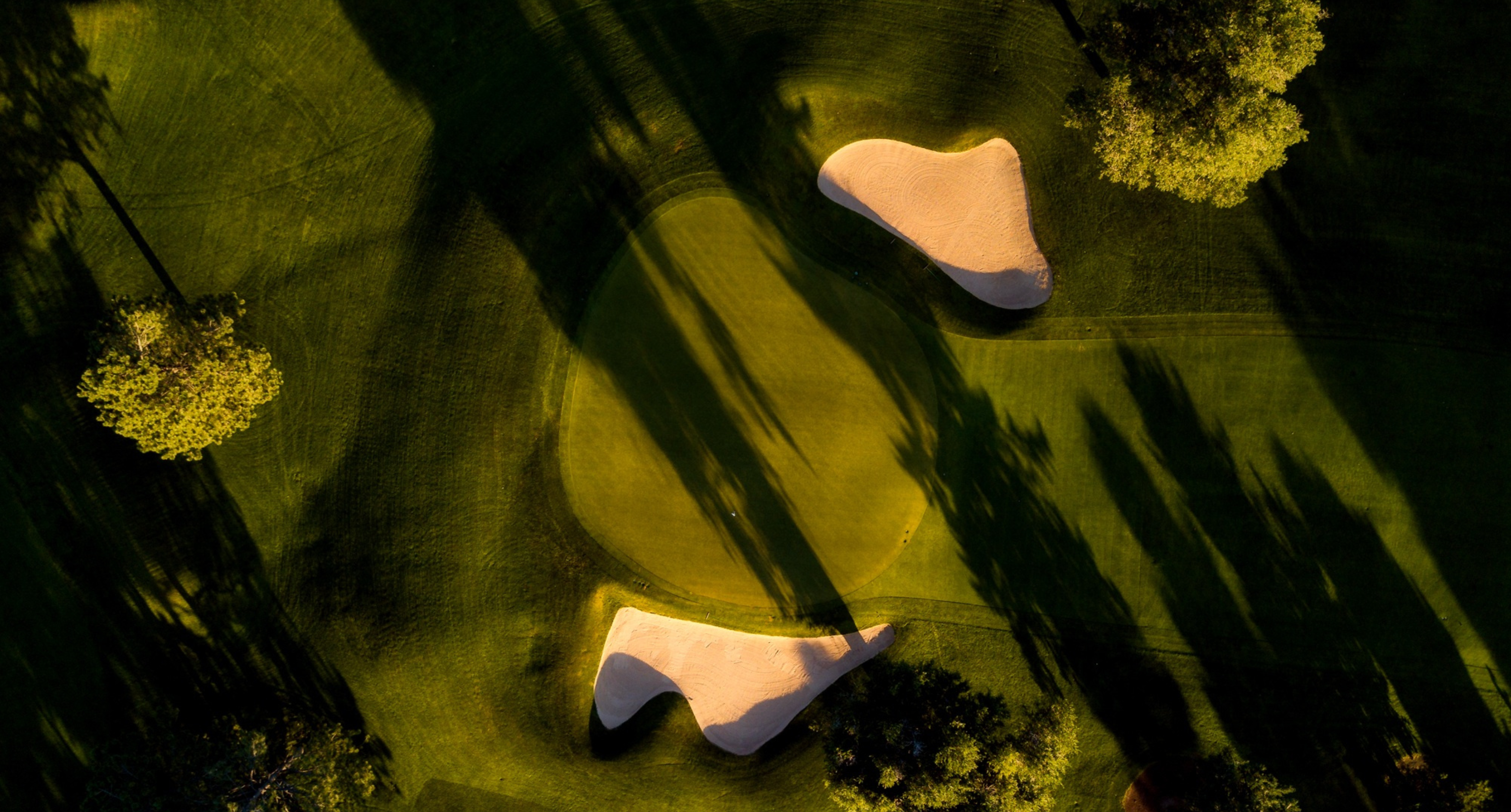 Top View of the Golf Court