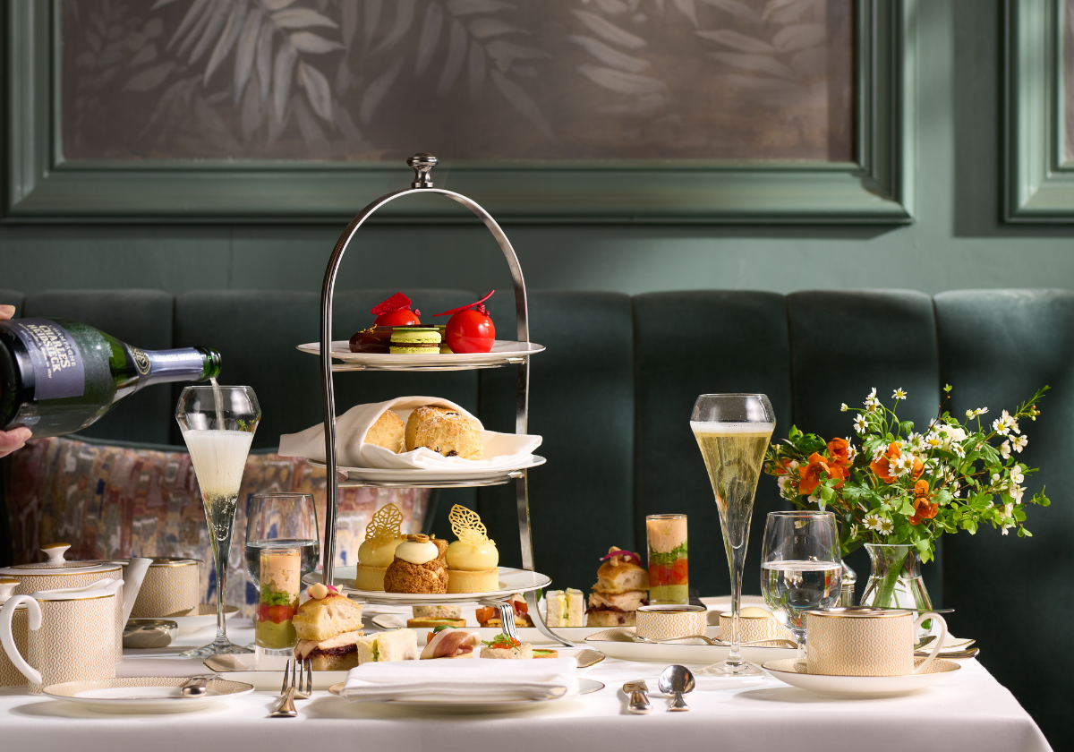 Afternoon Tea with pastries and snacks at The Peregrine.