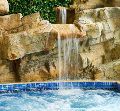 Plunge pool at The Killarney Park Hotel