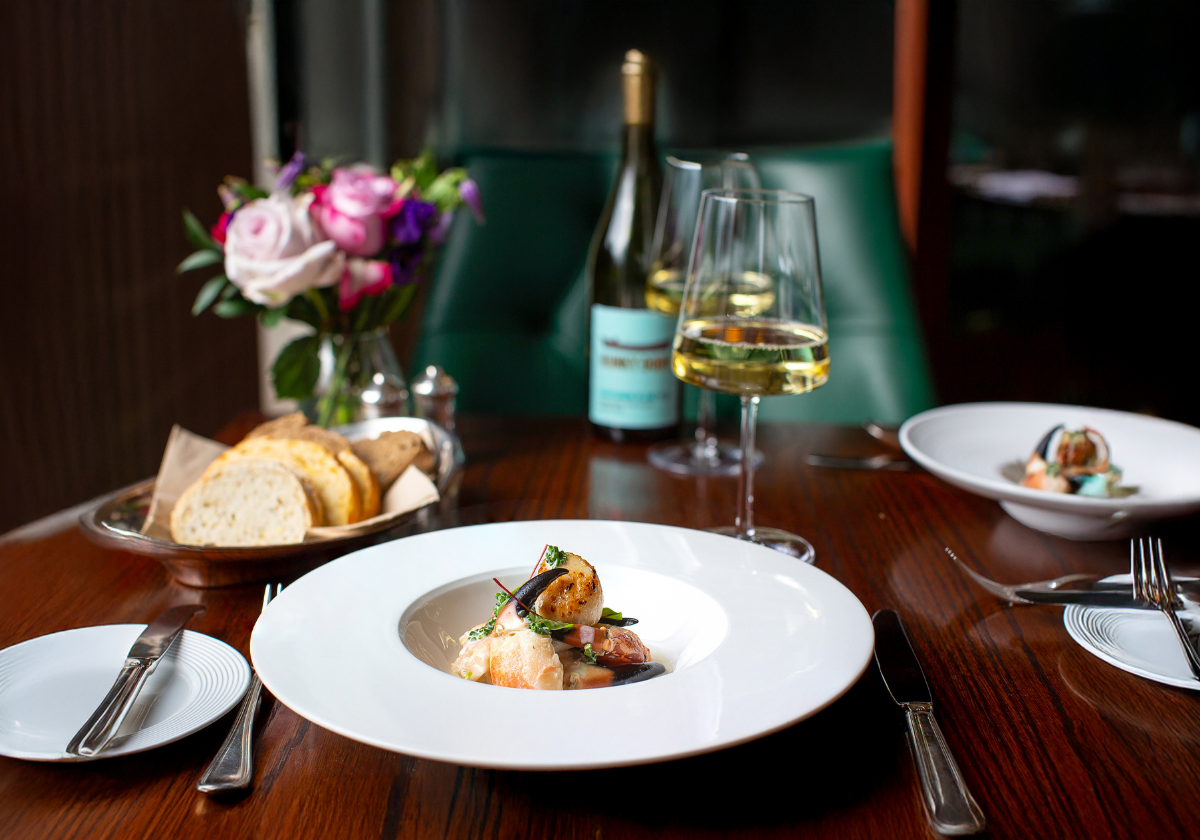 delicious spread at The Garden Bar.