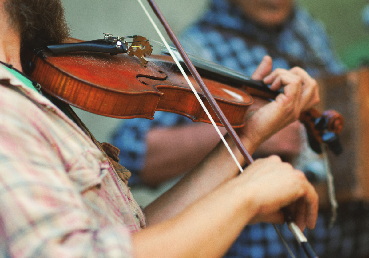 An entertainment for guests.