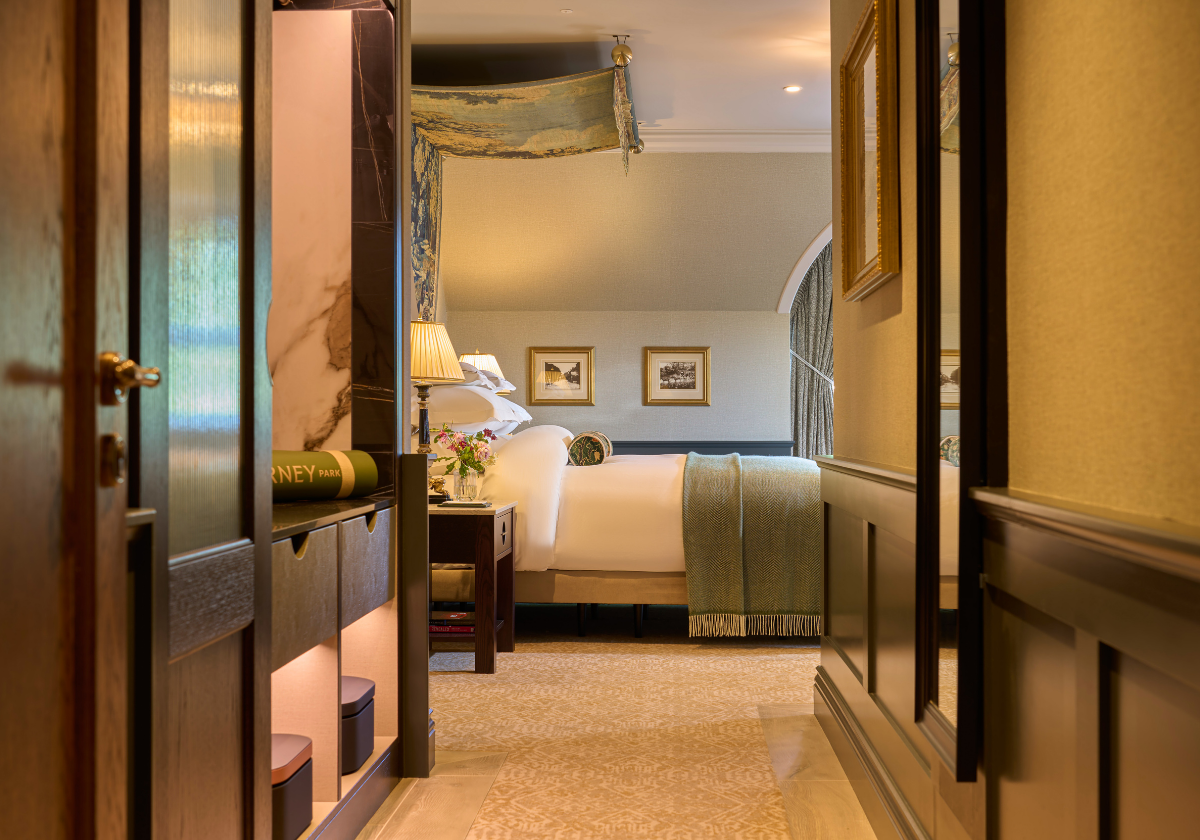 This is the passage leading to the Master Bedroom in The Muckross Suite.