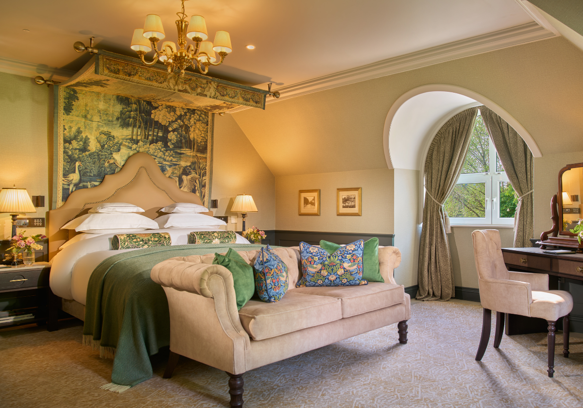 This is a newly renovated Muckross Suite.
