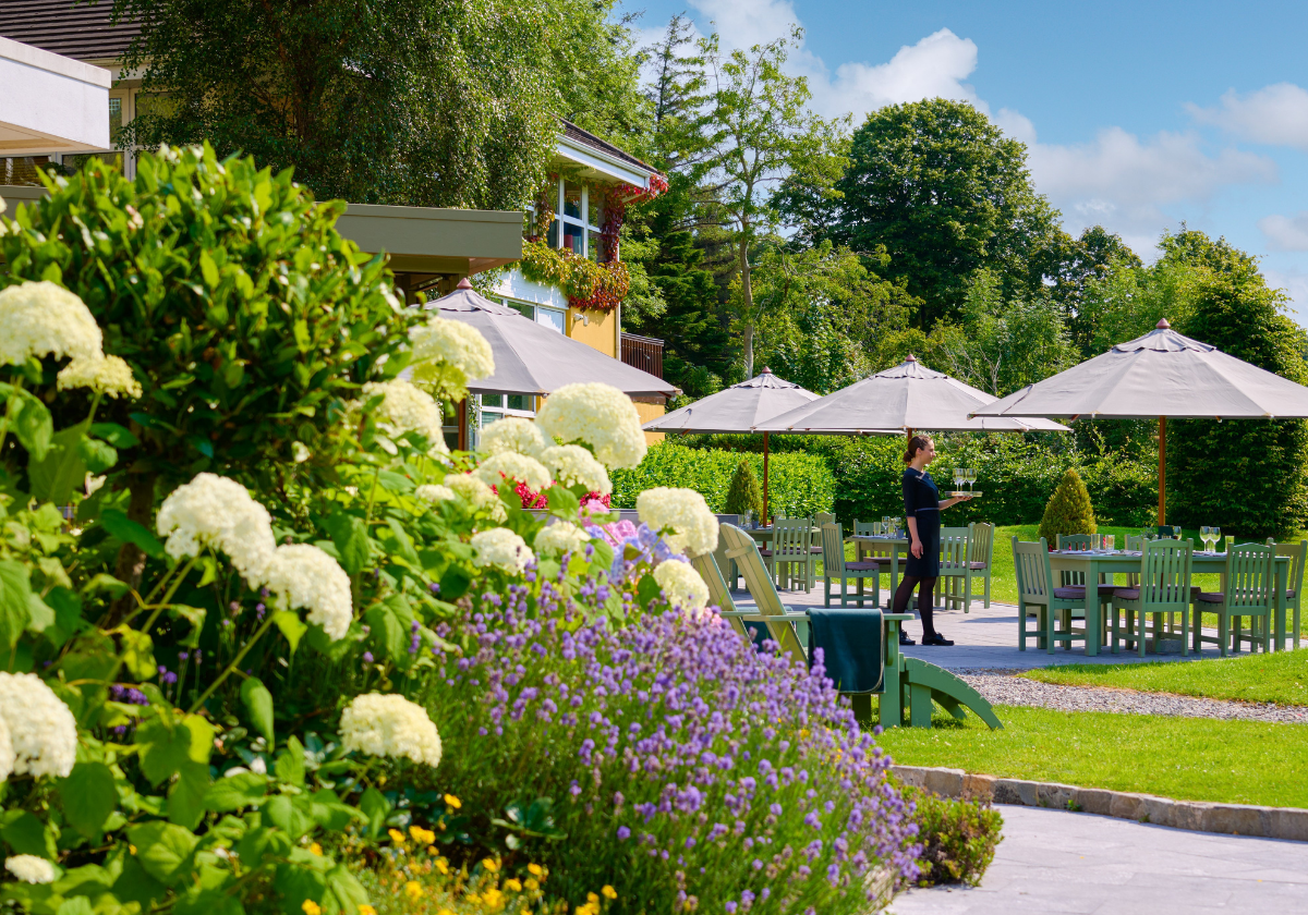 The garden view at The Killarney Park.