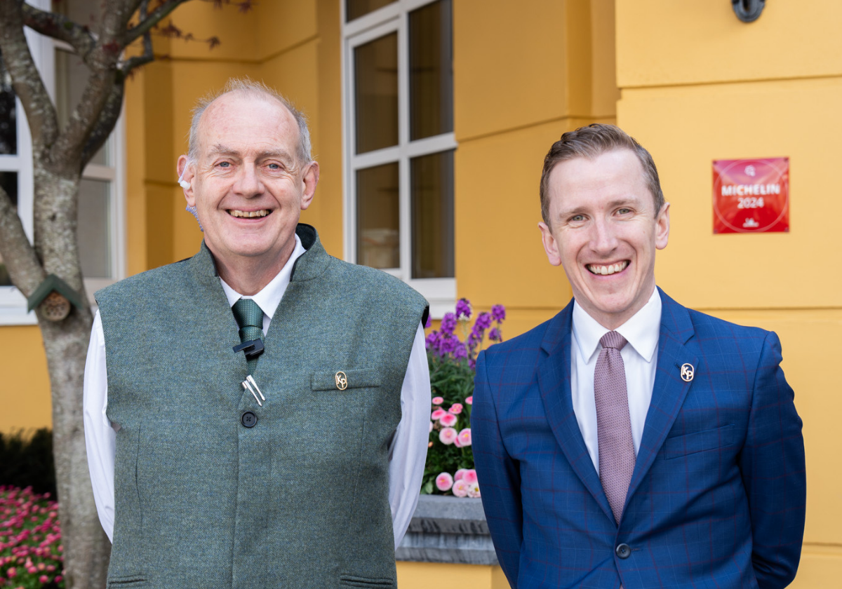 That is Tim on the left and Marcus Treacy on the right.