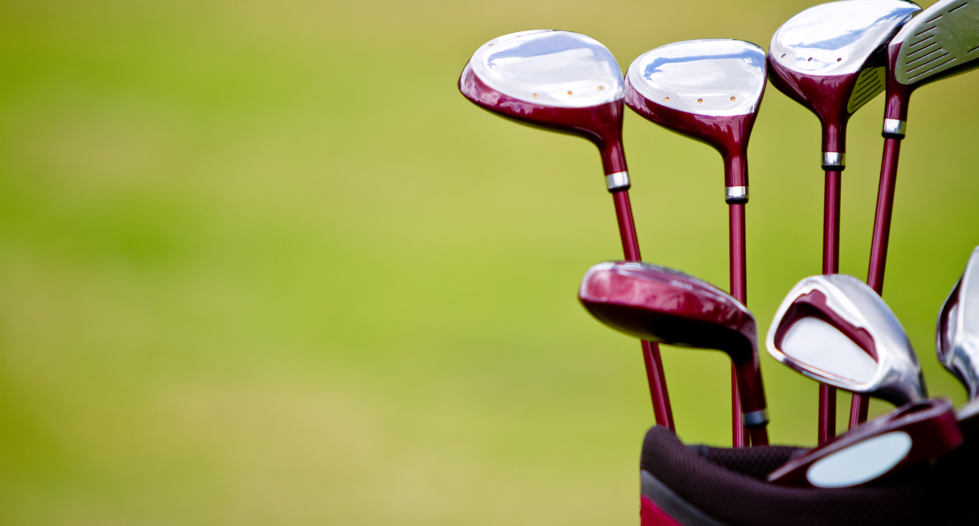 Closer view of the Golf Sticks.