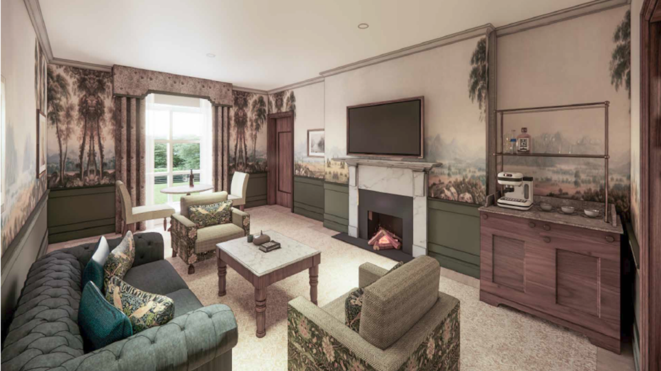 One Bedroom Suite – Sitting Room